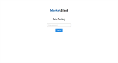 Desktop Screenshot of marketblast.com